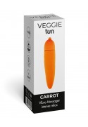 Veggie Fun Carrot - massaggiatore vibrante carota