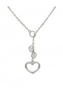 Collana caschimpetto charms Cuore