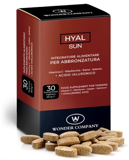 Hyal Sun integratore alimentare per abbronzatura