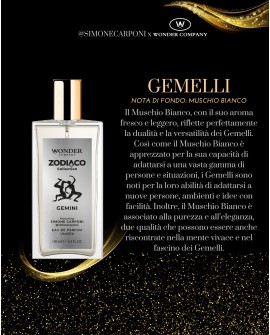 Profumo Zodiaco GEMELLI by Simone Carponi & Wonder Company