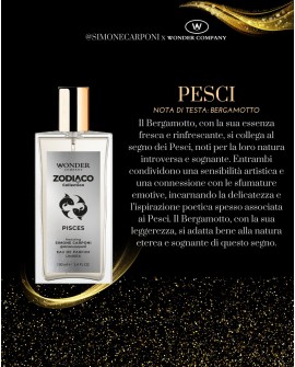 Profumo Zodiaco PESCI by Simone Carponi & Wonder Company