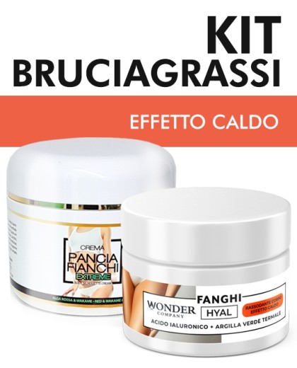 Kit Bruciagrassi Effetto Caldo | Rimodellante Anti-grasso